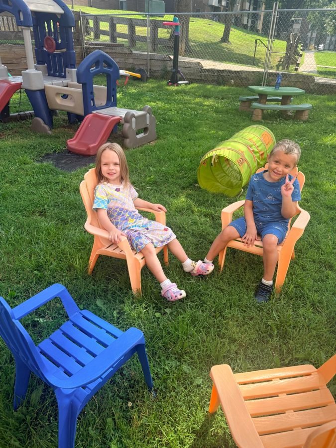 A meeting of two at EduCastle Learning Center