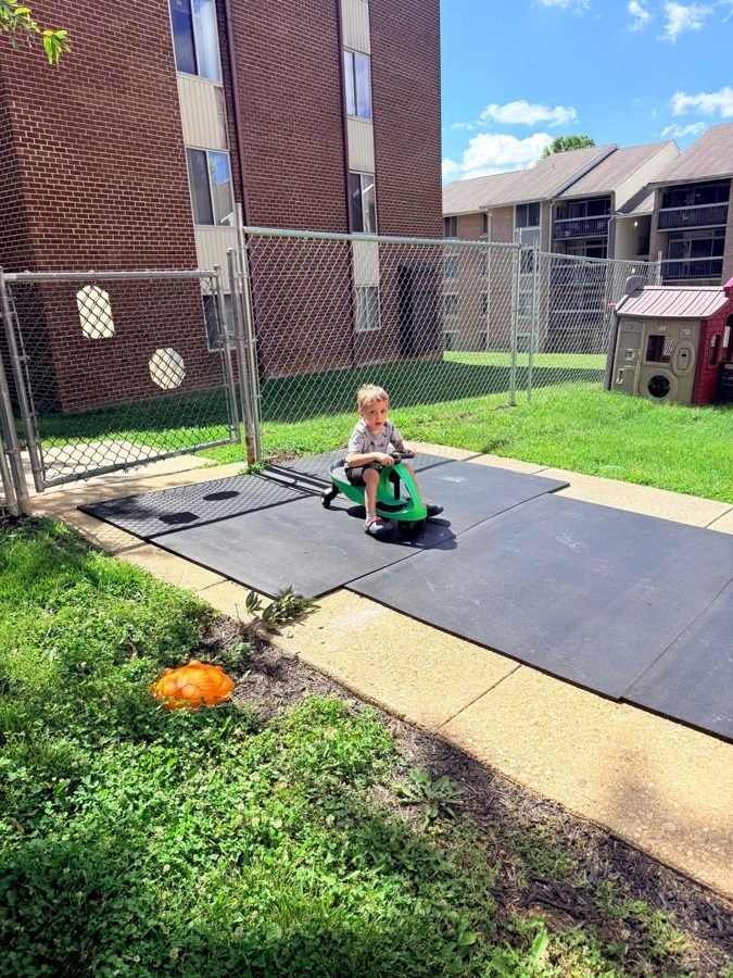 The wiggle-car commute at EduCastle Learning Center